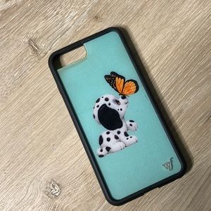 Wildflower butterfly phone case Iphone 7/8 plus.